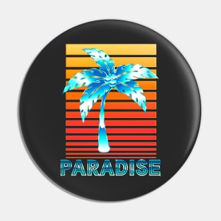 Chome Wave: Summer Paradise Pin