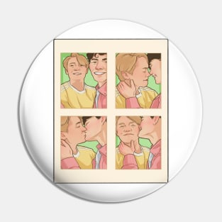 Alt Nick and Charlie - heartstopper photo booth scene Pin
