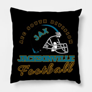 Jacksonville Football Vintage Style Pillow