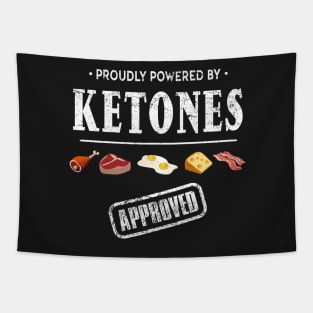 Powered by Ketones Low Carb Diet Tapestry