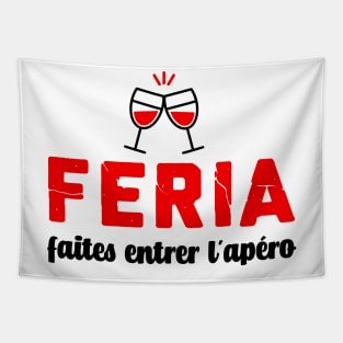 Feria Pays Basque alcool Tapestry