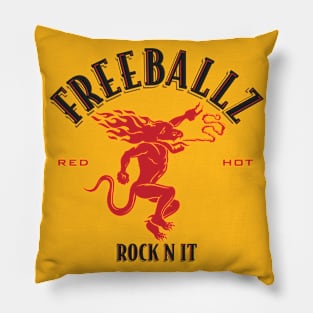 Red Hot Freeballz Pillow