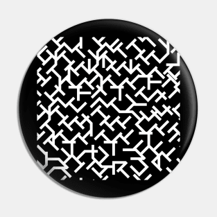 Geometric Labyrinth Pin