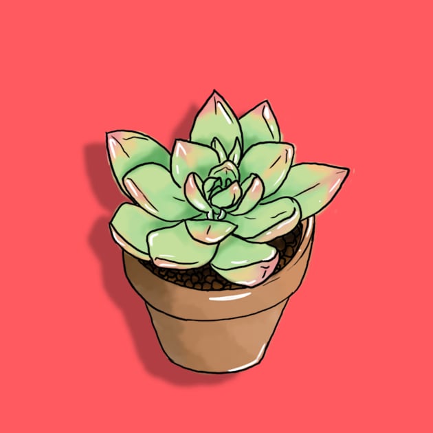 Blushing Succulent by BoringEcstasy