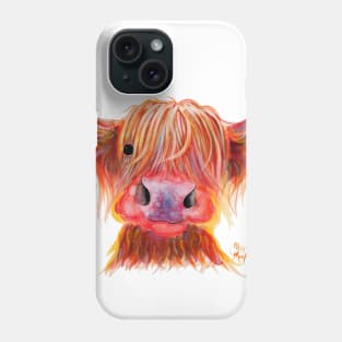 SCoTTiSH HiGHLaND CoW ' CHiLLi CHoPS ' Phone Case