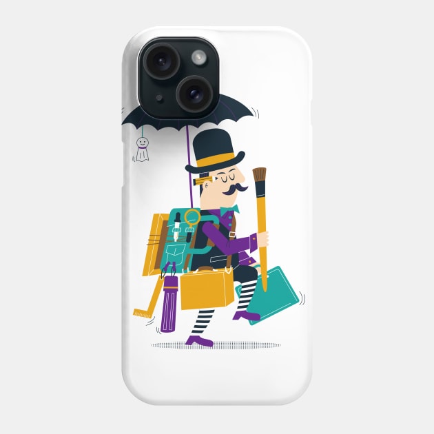 The Artist Phone Case by Alvin Chen