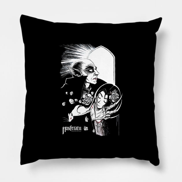 Nosferatu Valor Pillow by RianSanto