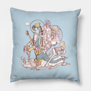 otter space suits Pillow