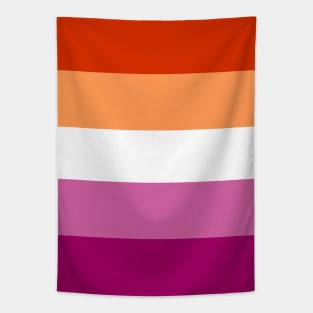 Lesbian pride flag 2 Tapestry