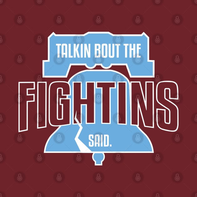 Talkin Bout The Fightins by Side Grind Design