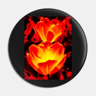 To Light Tulips Pin