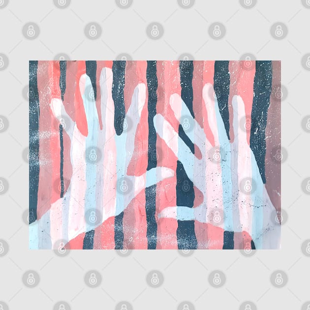 Abstract stripes, Hands by Maltez