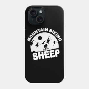 Mountain Biking Sheep Phone Case