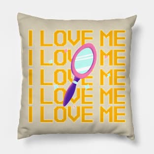 I Love Me Single on Valentine's Day Pillow