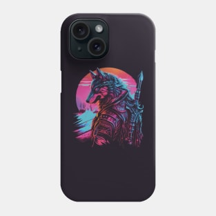 The knight wolf Phone Case