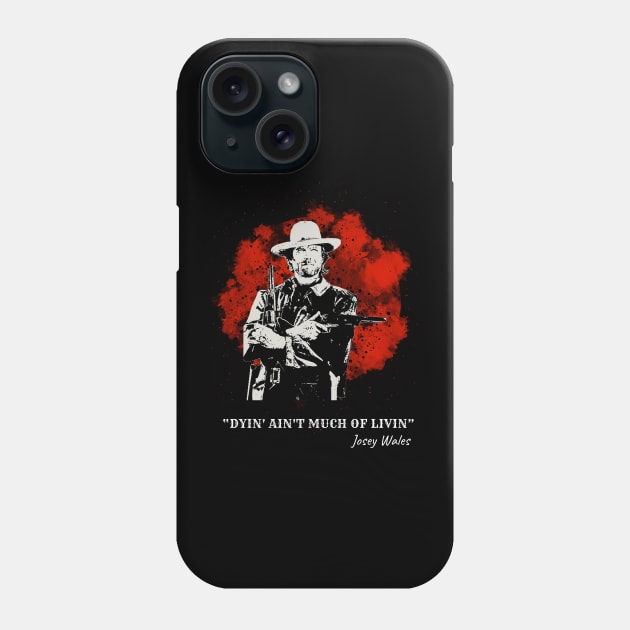 The Outlaw Josey Wales Retro Phone Case by Mollie