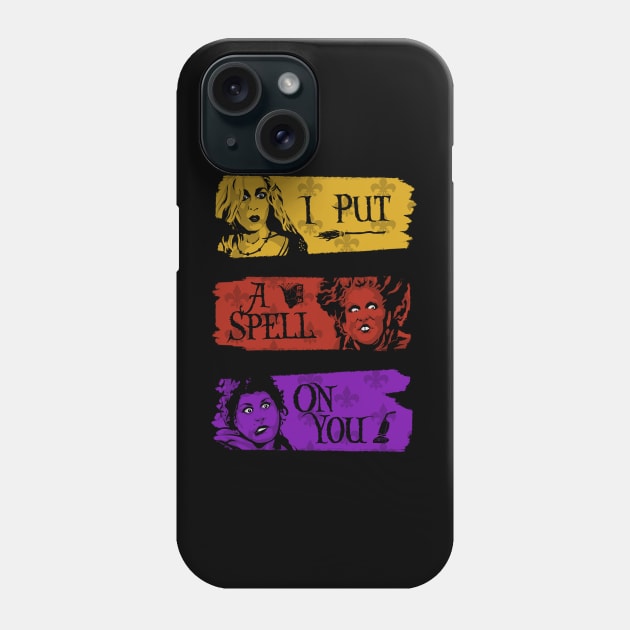 I Put A Spell On You Phone Case by Pash Designs