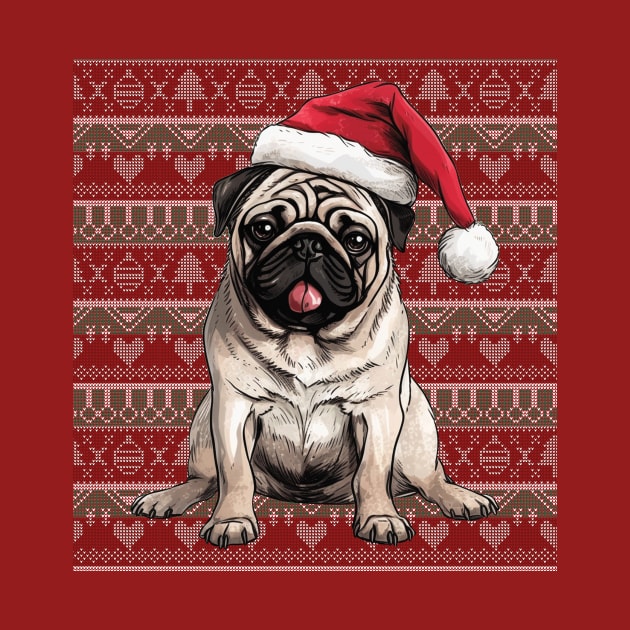 Funny French Bulldog Christmas Ugly by Zaaa Amut Amut Indonesia Zaaaa