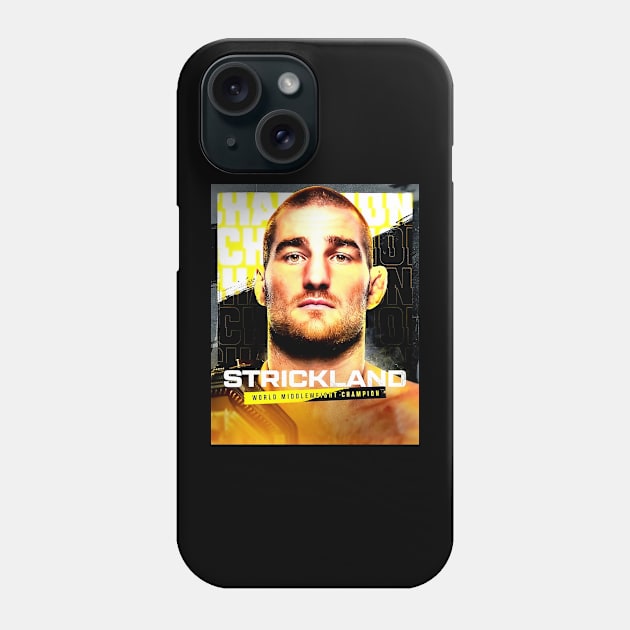 Sean Strickland MMA Phone Case by Ndeprok