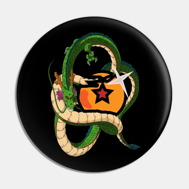 Red star Dragonball Pin by CholoYungboi