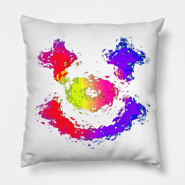 halloween clown Pillow by Atroce