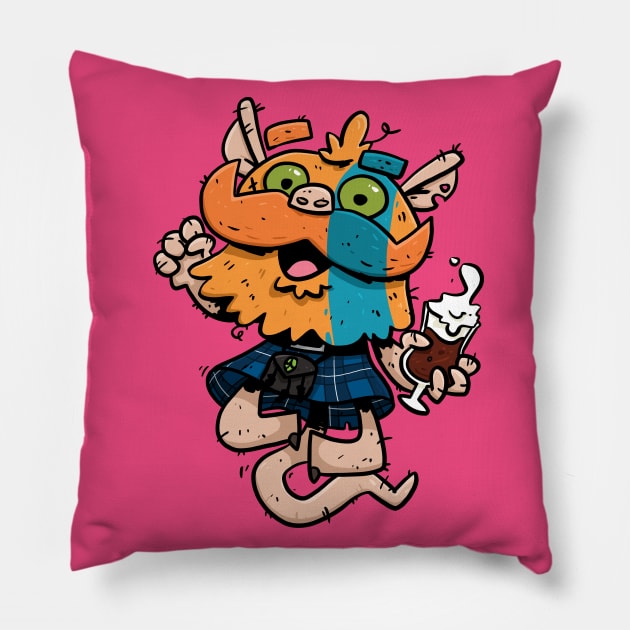 Scotch Ale Monster 2021 Pillow by striffle