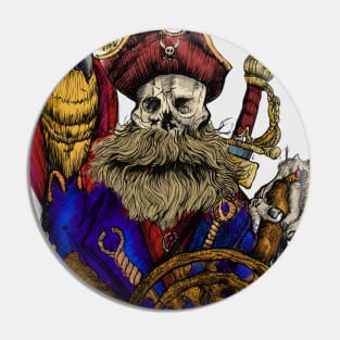 The Skull Pirate Pin