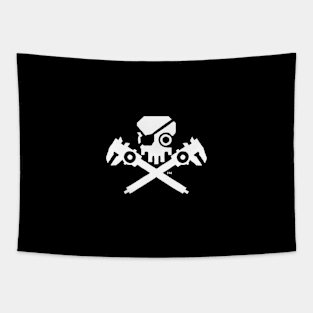 Robotpirate Logo Tapestry