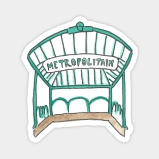 Paris Icons: Metropolitain Magnet