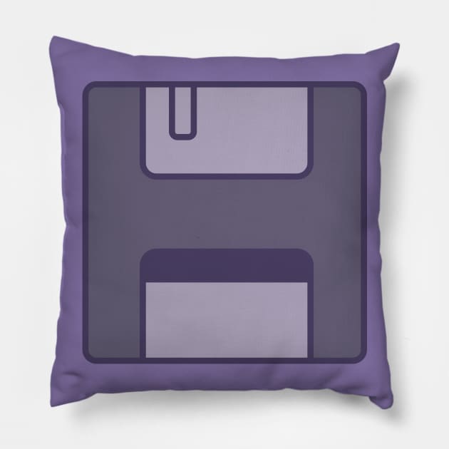 Floppy Disk - Mabel's Sweater Collection Pillow by Ed's Craftworks