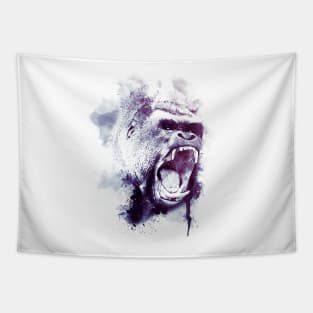 Wild Gorilla Tapestry