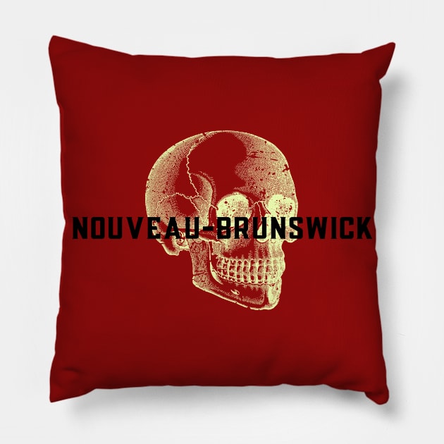 Nouveau Brunswick Pillow by Canada Tees
