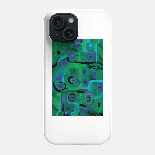 Cabins in the Sea Phone Case by charker