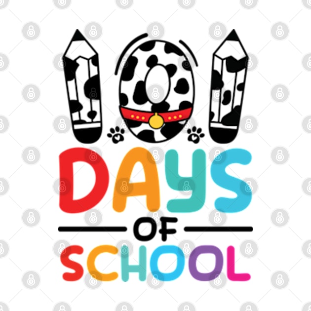 101 Days Of School Dalmatian Dog by RiseInspired