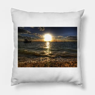 West Mersea Sunset Pillow