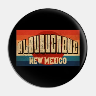 Albuquerque Vintage Sign Pin