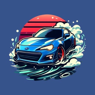 Subaru BRZ Drifting T-Shirt