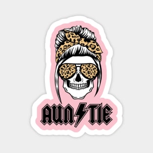 Skull Mom AC/DC-Auntie Magnet