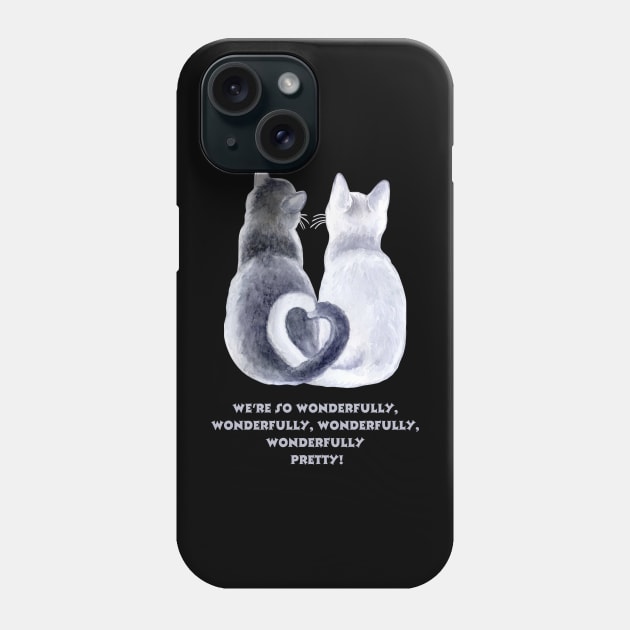 Lovecats! By the Cure. Phone Case by GenXDesigns