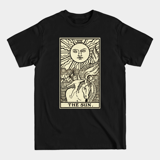 Disover Tarot card The Sun - Tarot Card The Sun - T-Shirt