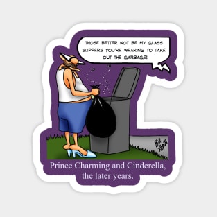 Funny Spectickles Cinderella Cartoon Humor Magnet