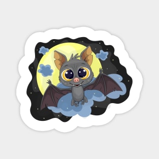 Cute Cartoon Bat. Magnet