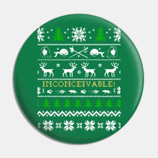 Christmas Xmas Inconceivable Pin