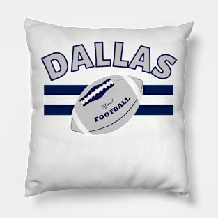 Dallas Football Vintage Style Pillow