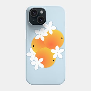 Oranges and Orange Blossoms Phone Case