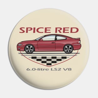 Spice Red Pin