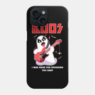 Funny Retro Rock Sheet Ghost Men Kids Women Halloween Phone Case