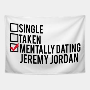 Mentally Dating Jeremy Jordan Tapestry