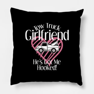 Tow Truck Driver Girlfriend Apparel Pillow