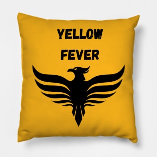 Yellow Fever Wellington Pillow